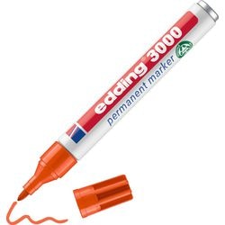 Edding 3000 permanent marker rond - oranje - 1 stuk