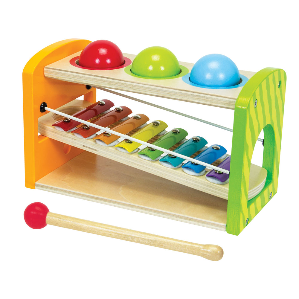 Eichhorn hamerbank met xylofoon, 5dlg.