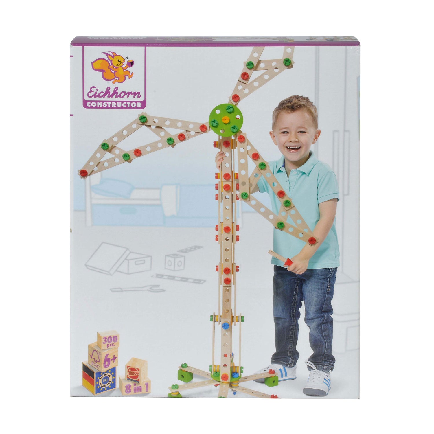 Eichhorn-constructor 8in1, 300dlg.