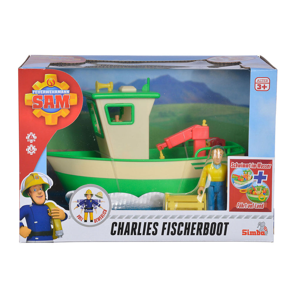Brandweerman Sam Charlie's Visserslaars
