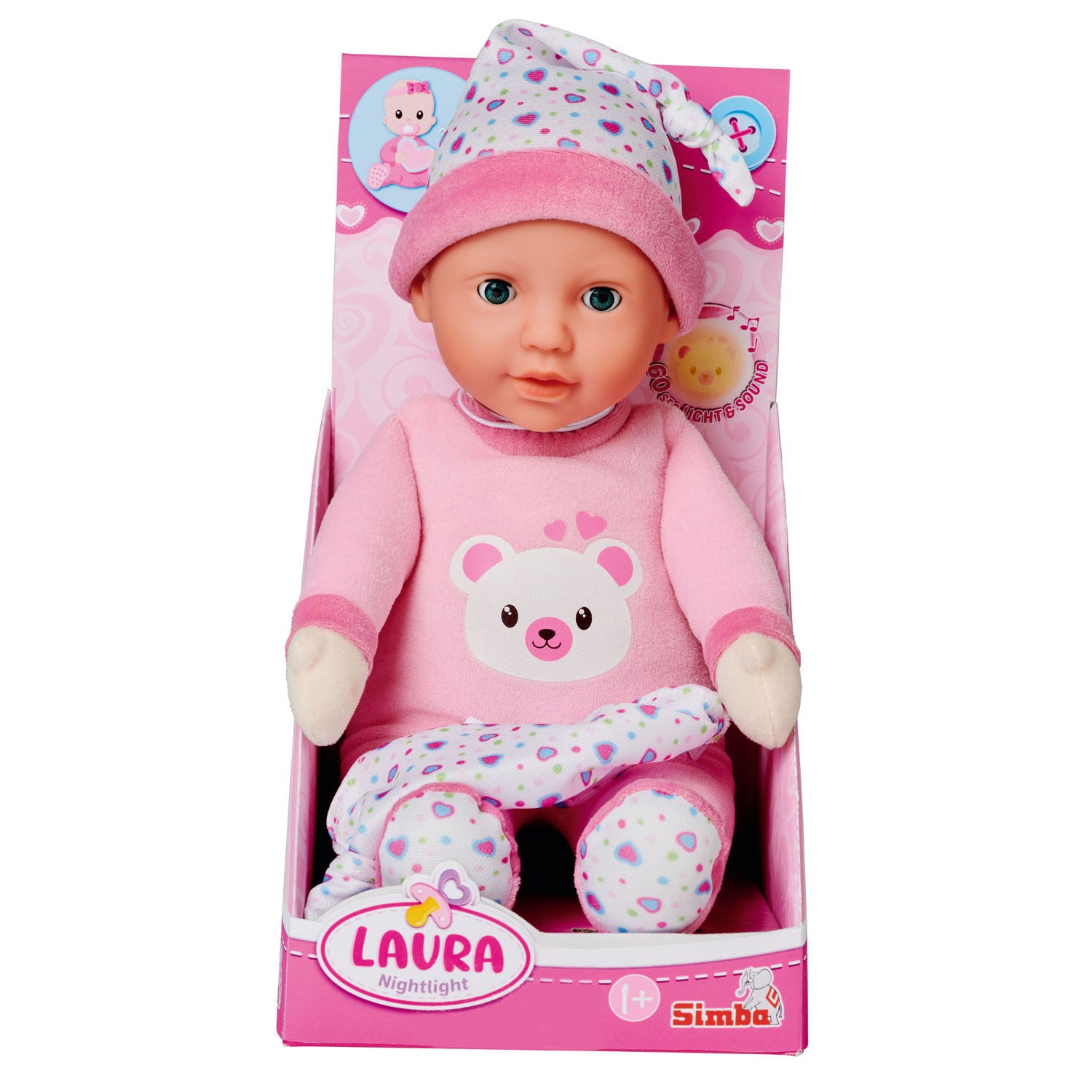Laura Nachtlampje Babypop, 30cm