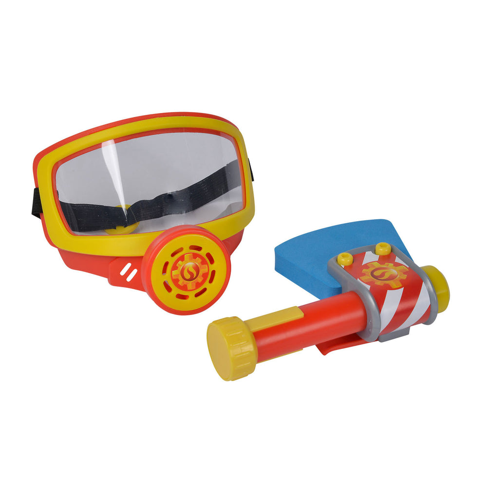 Simba brandweerman sam zuurstofmasker met brandbijl