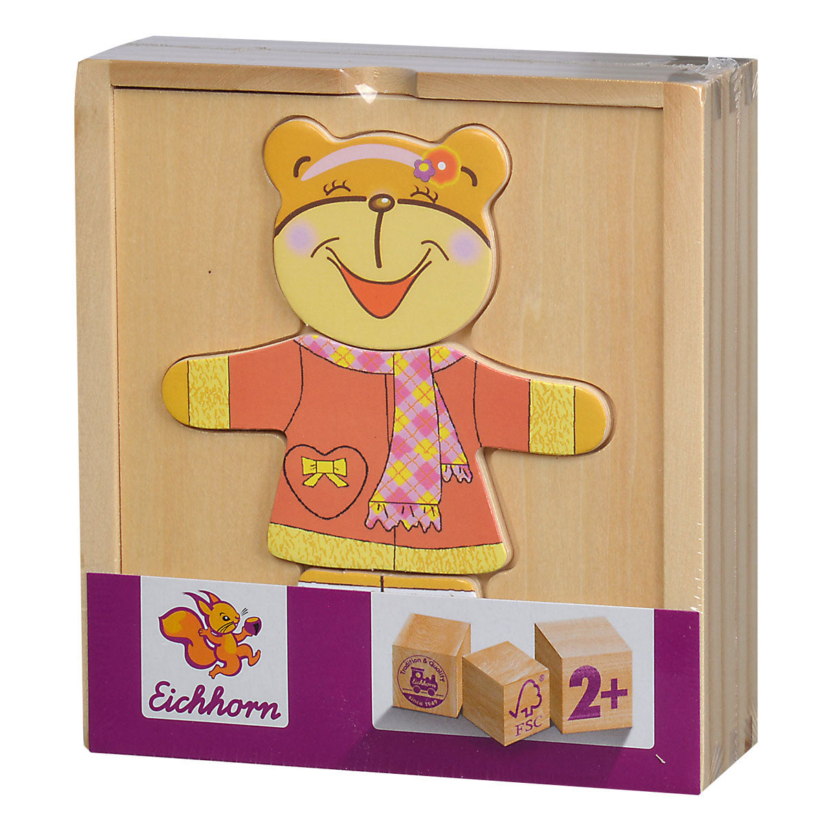 Eichhorn Houten Puzzel Bier 20 stuks