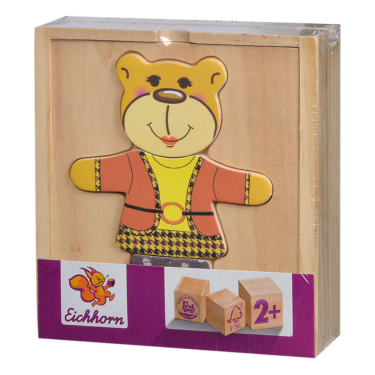 Eichhorn Houten Puzzel Bier 20 stuks