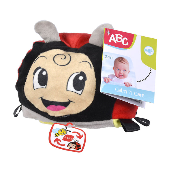 ABC 2-in-1 Ladybug and Bee Plush Toy