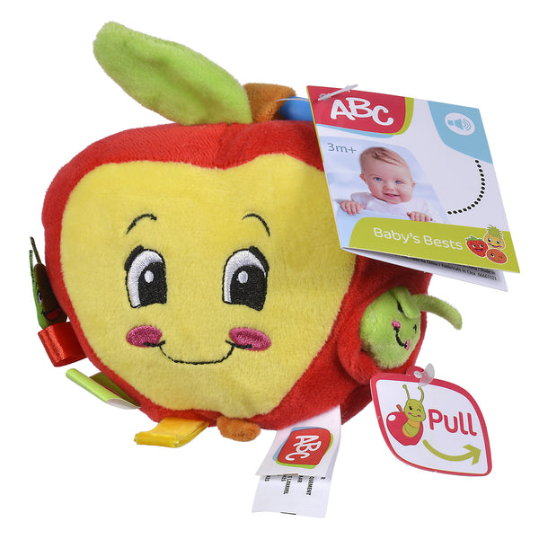 ABC Activities Apple with Caterpillar Plush Toy
