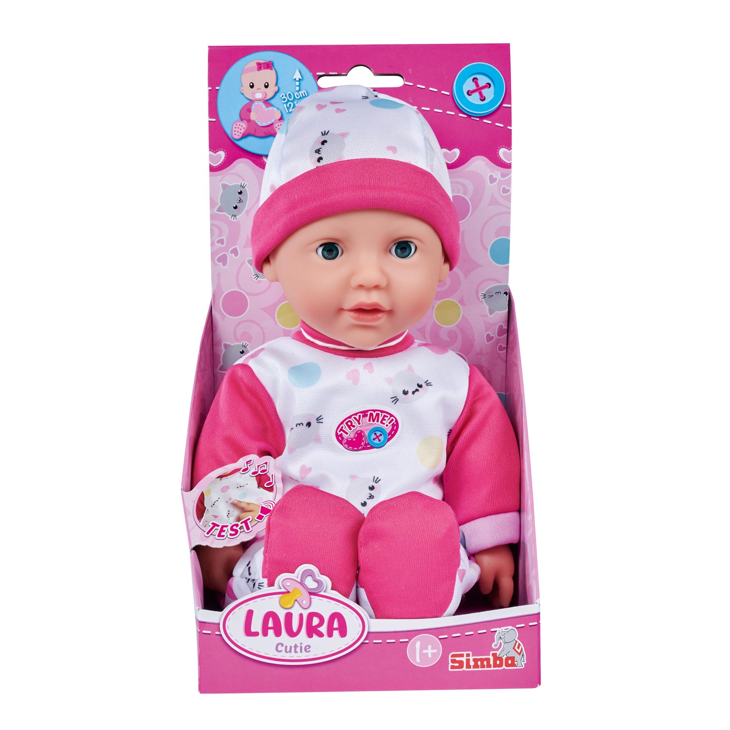 Simba babypop laura cutie, 30cm