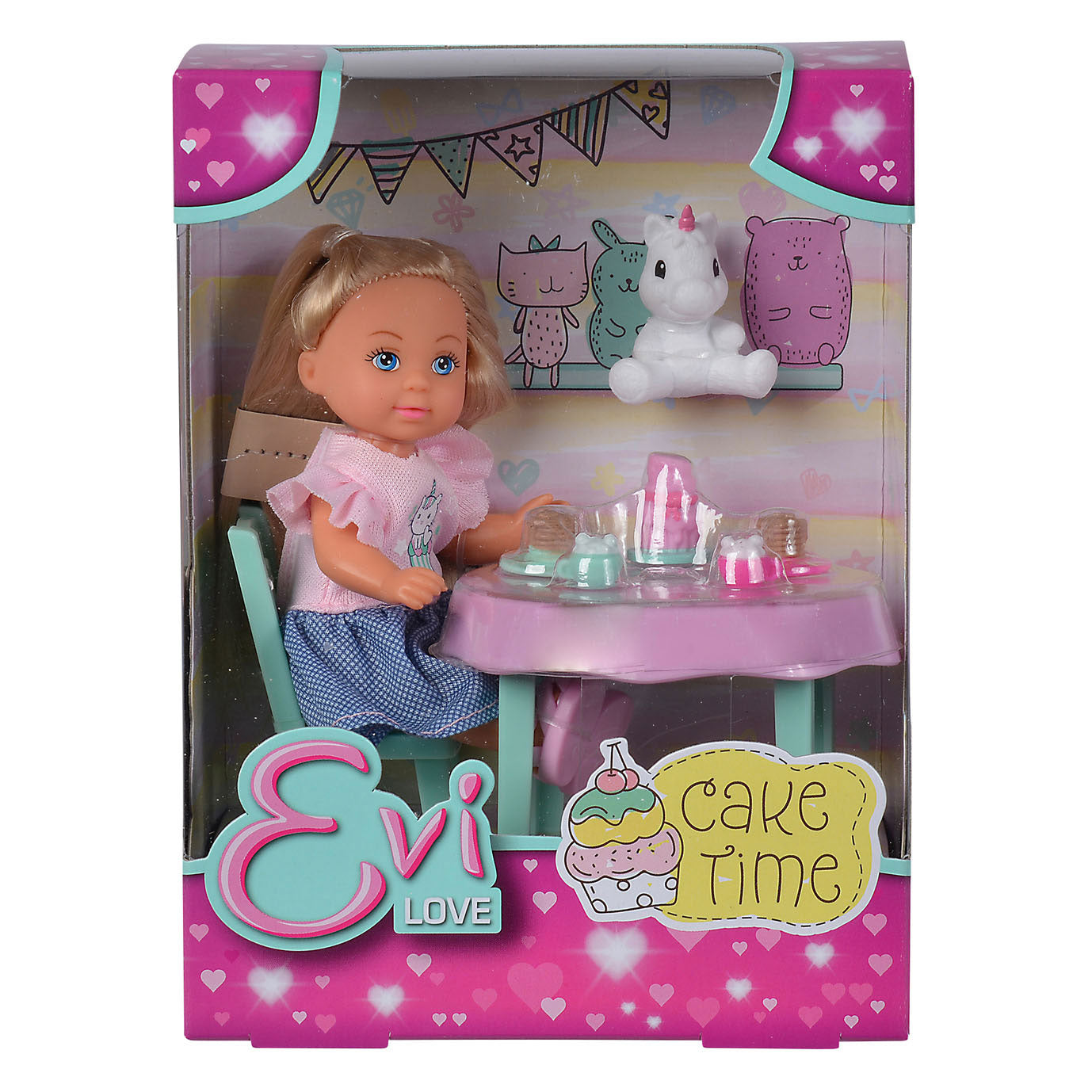 Evi houdt van caketijd mini pop
