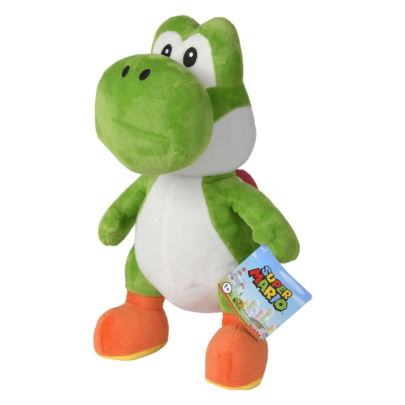 Simba super mario yoshi knuffel pluche, 30cm