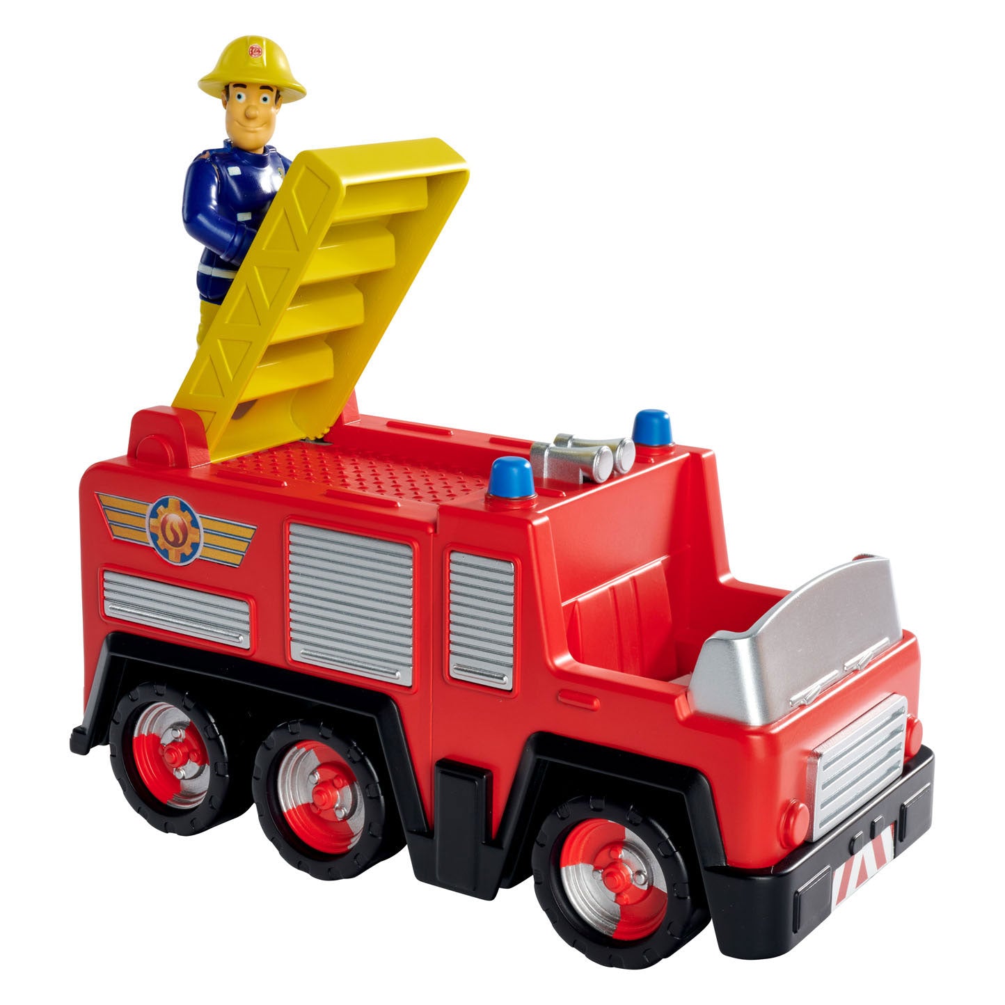 Simba Fireman Sam Jupiter Fire Engine with Sam Figure