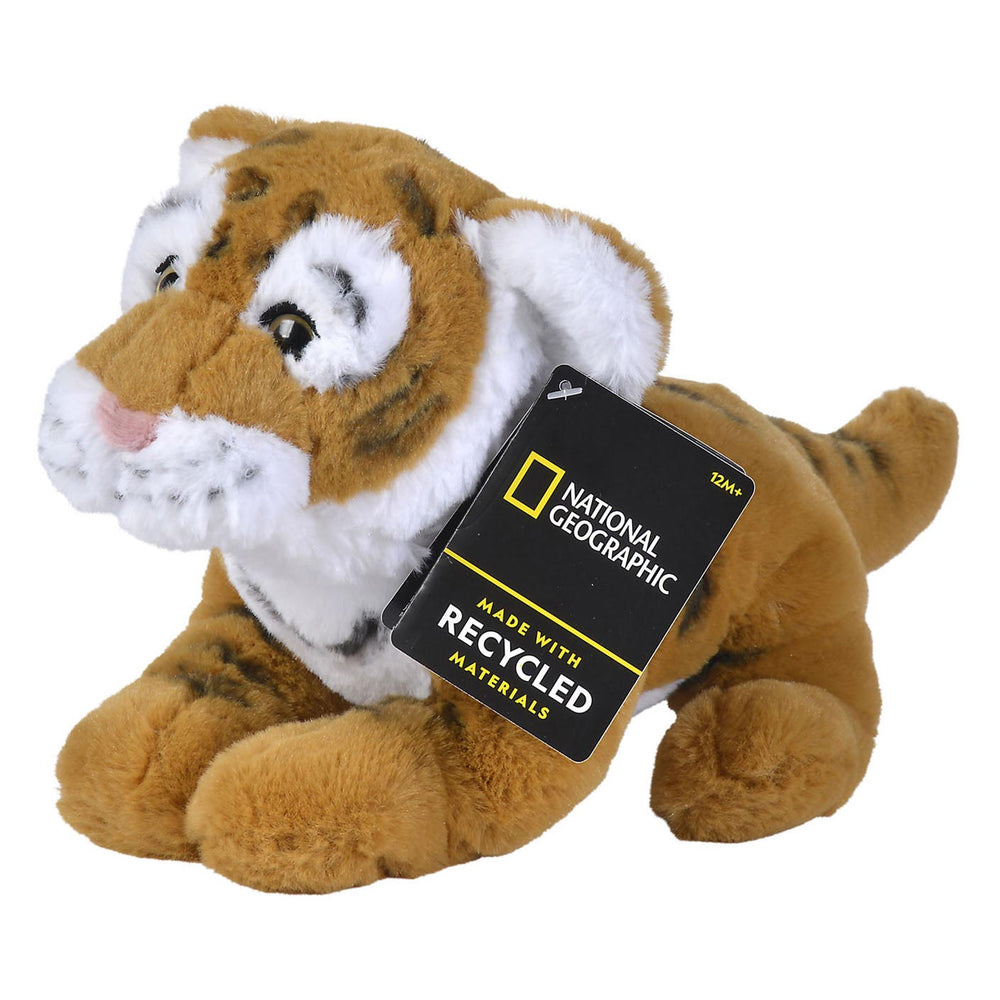 Simba National Geographic Knuffel Bengaalse Tijger, 25cm