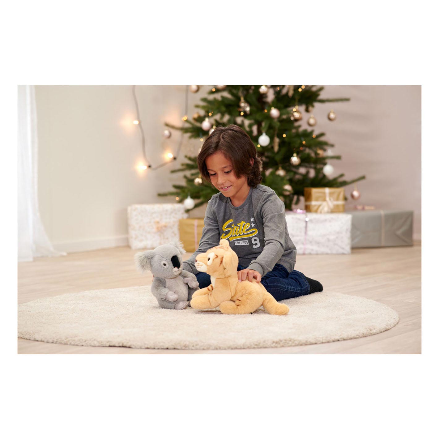 Simba National Geographic Knuffel Bengaalse Tijger, 25cm