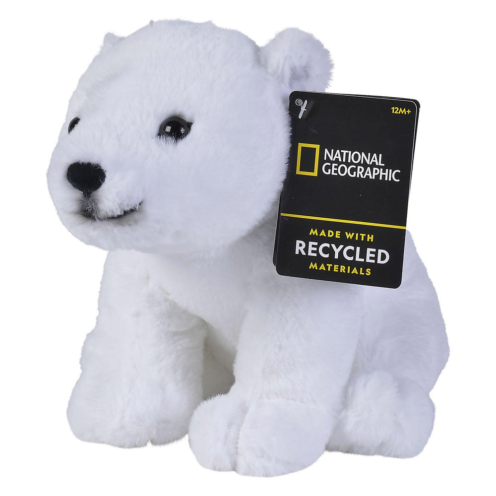 Simba National Geographic Knuffel IJsbier, 25cm