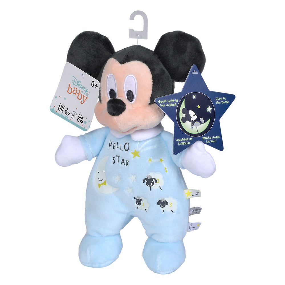 Simba disney knuffel pluche mickey mouse sterrennacht, 25cm