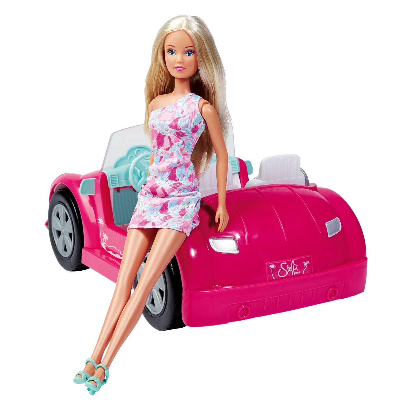 Steffi houdt van modepop met cabrio