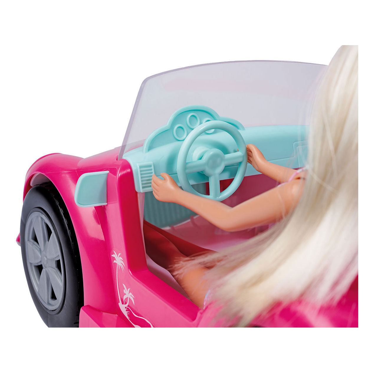 Steffi houdt van modepop met cabrio