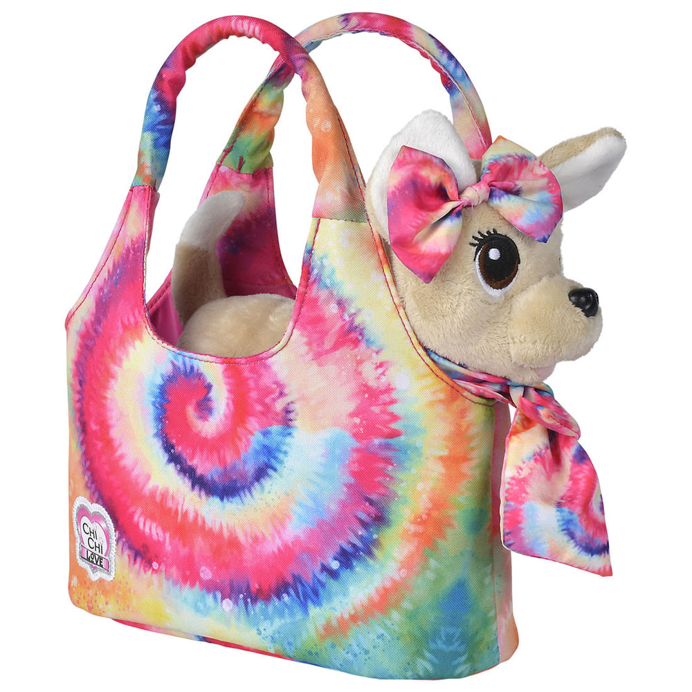 Chi Chi Love Puppy Knuffel in Tas Batik-stijl