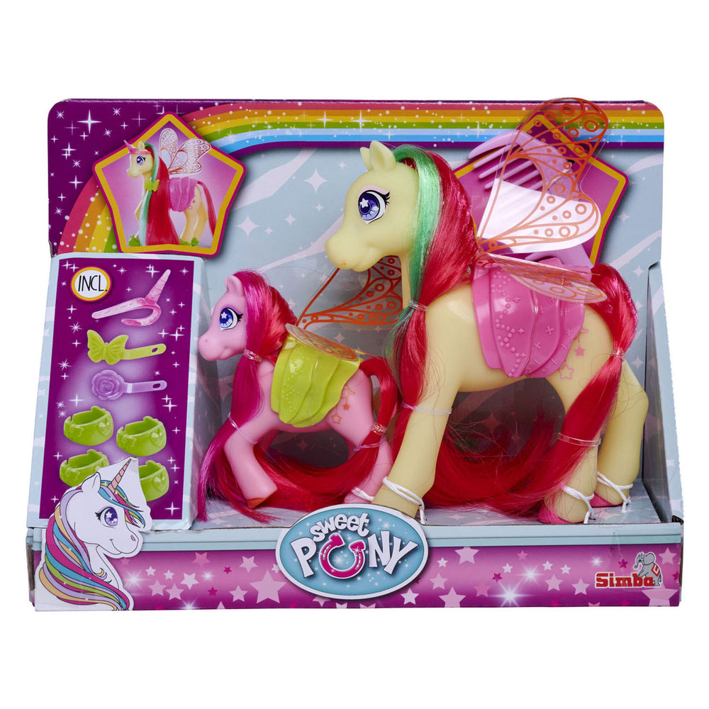 Simba lieve pony kappop feeën met accessoires