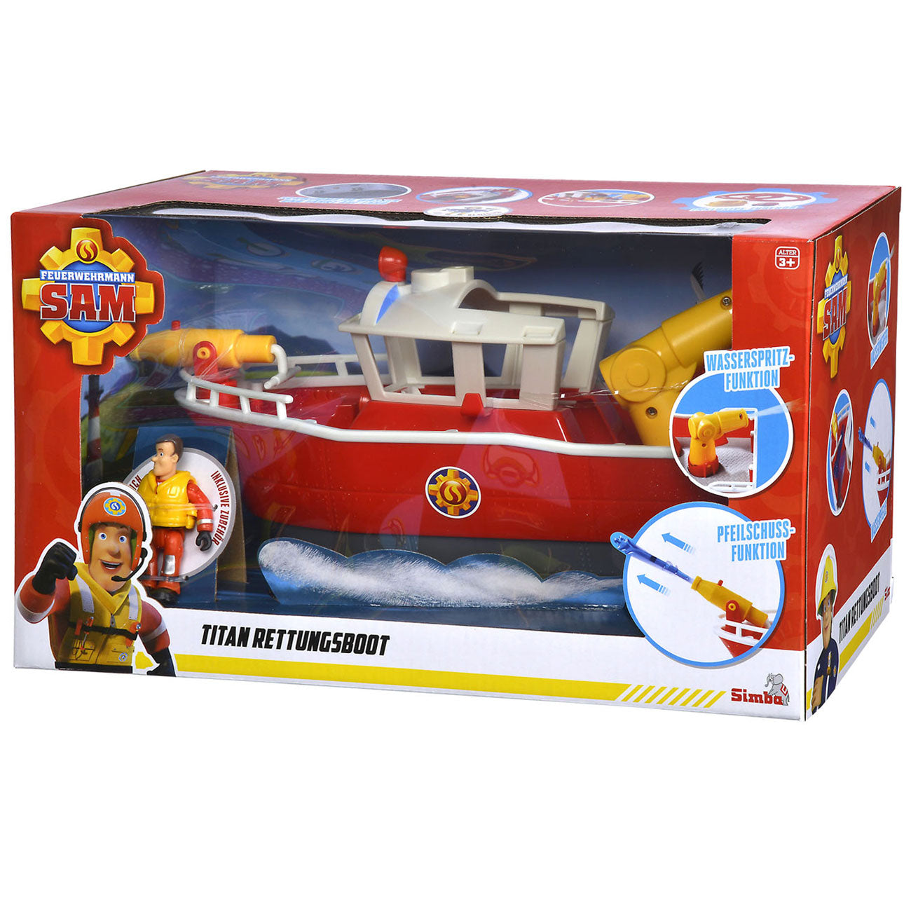 Simba Fireman Sam Fire Boat