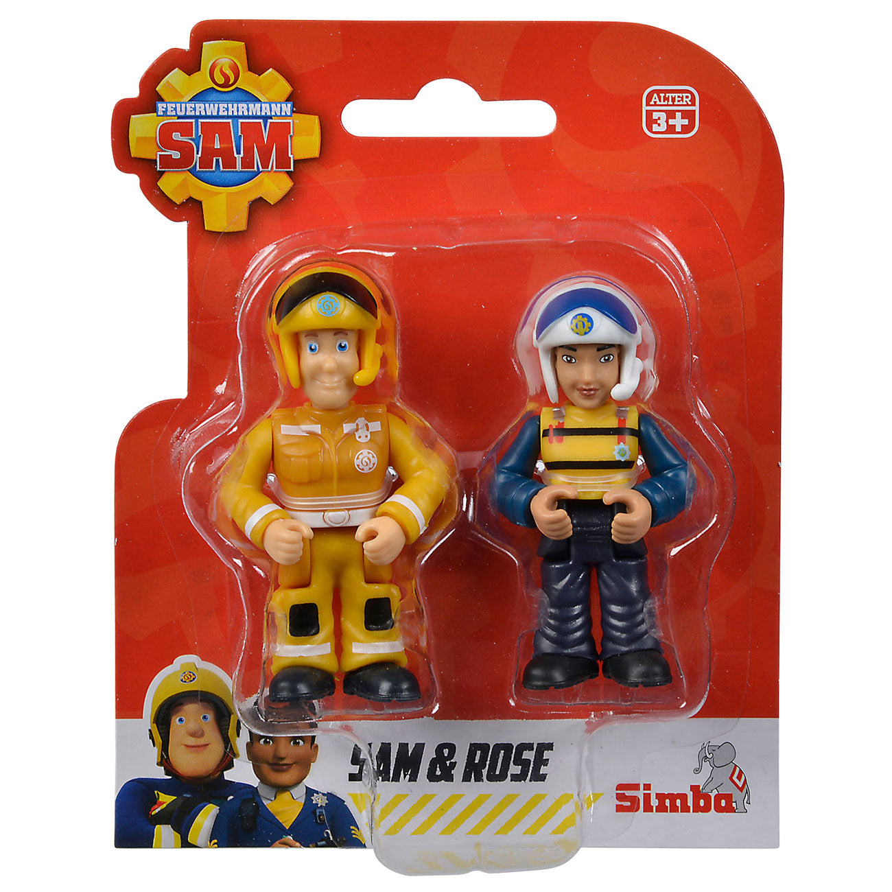 Simba brandweerman sam speelfiguren, 2st.
