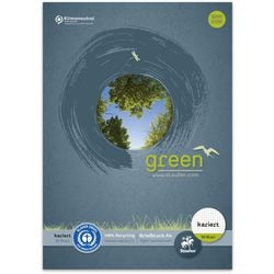 Ursus collegeblok green a4 groen 80 vel