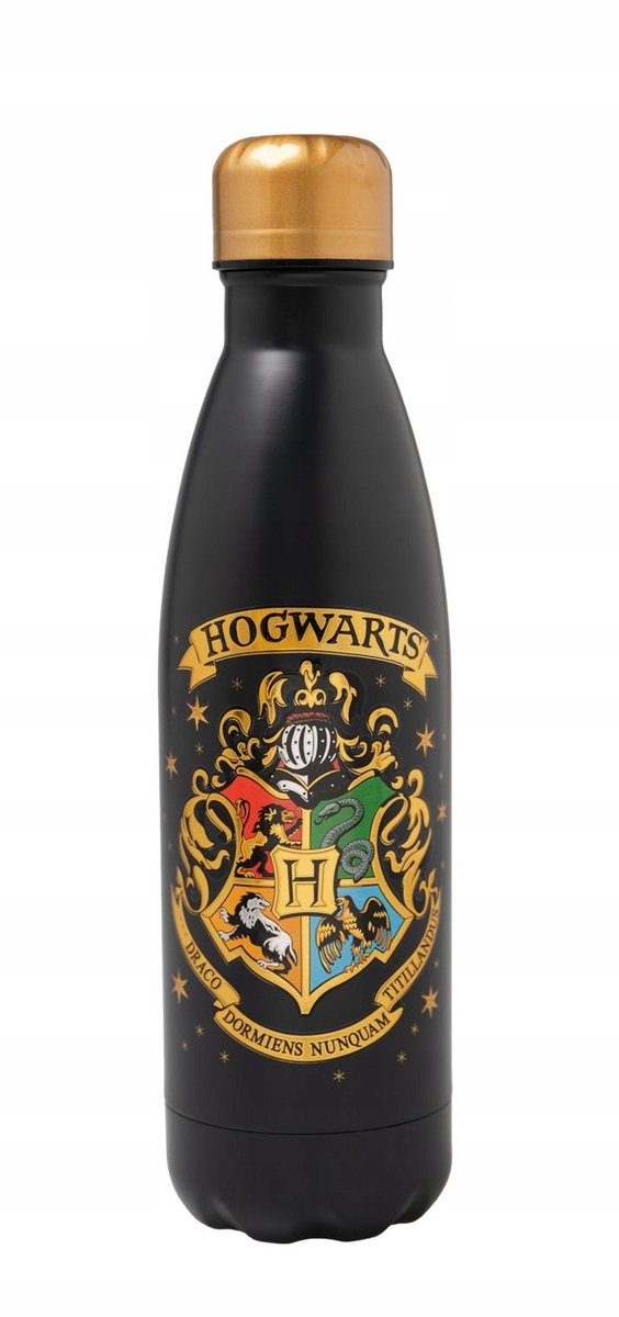 Harry potter thermosfles hogwart 500ml - ideale schoolfles