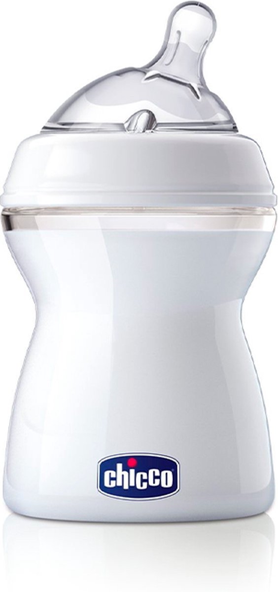 Chicco naturalfeeling medium babyfles 250ml transparant kinderen