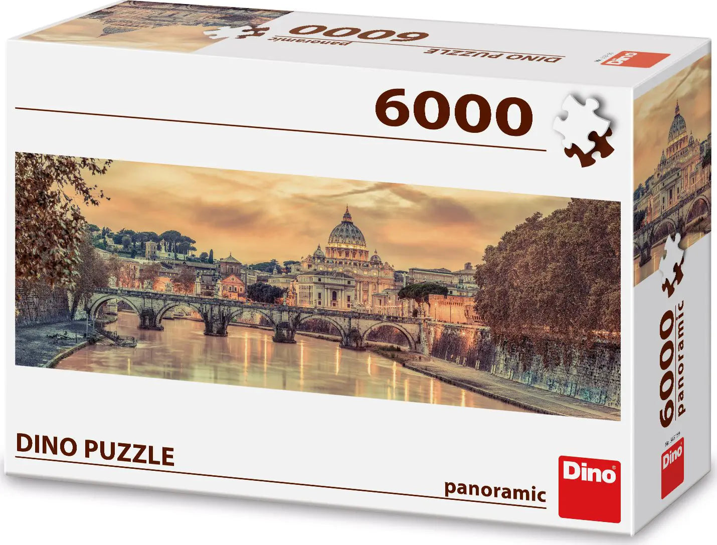 Dinotoys dino beenpuzzel van de sint peter apos;s basiliek - 6000 stukjes