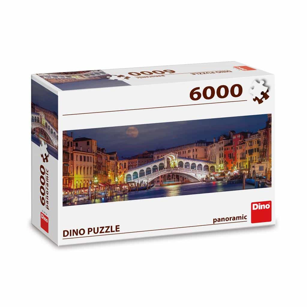 Dinotoys dino beenpuzzel van de rialtobrug venetie italie - 6000 stukjes