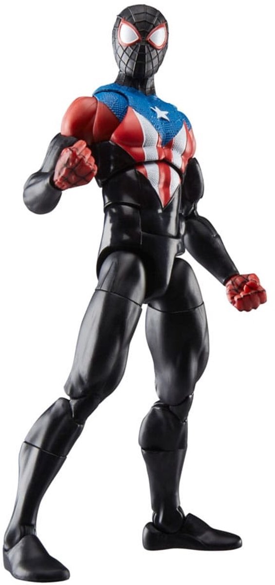 Hasbro spider-man 2 marvel legends gamerverse action figure miles morales (boricua suit) 15 cm action figuur