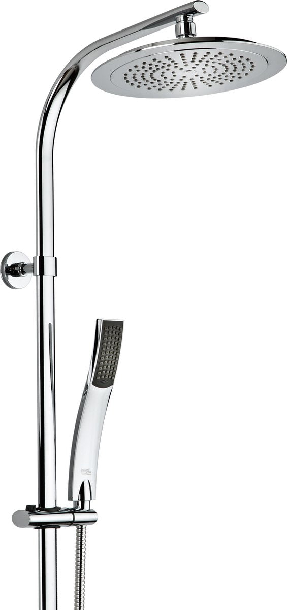 Eisl stiloval hoofddouche set - chroom