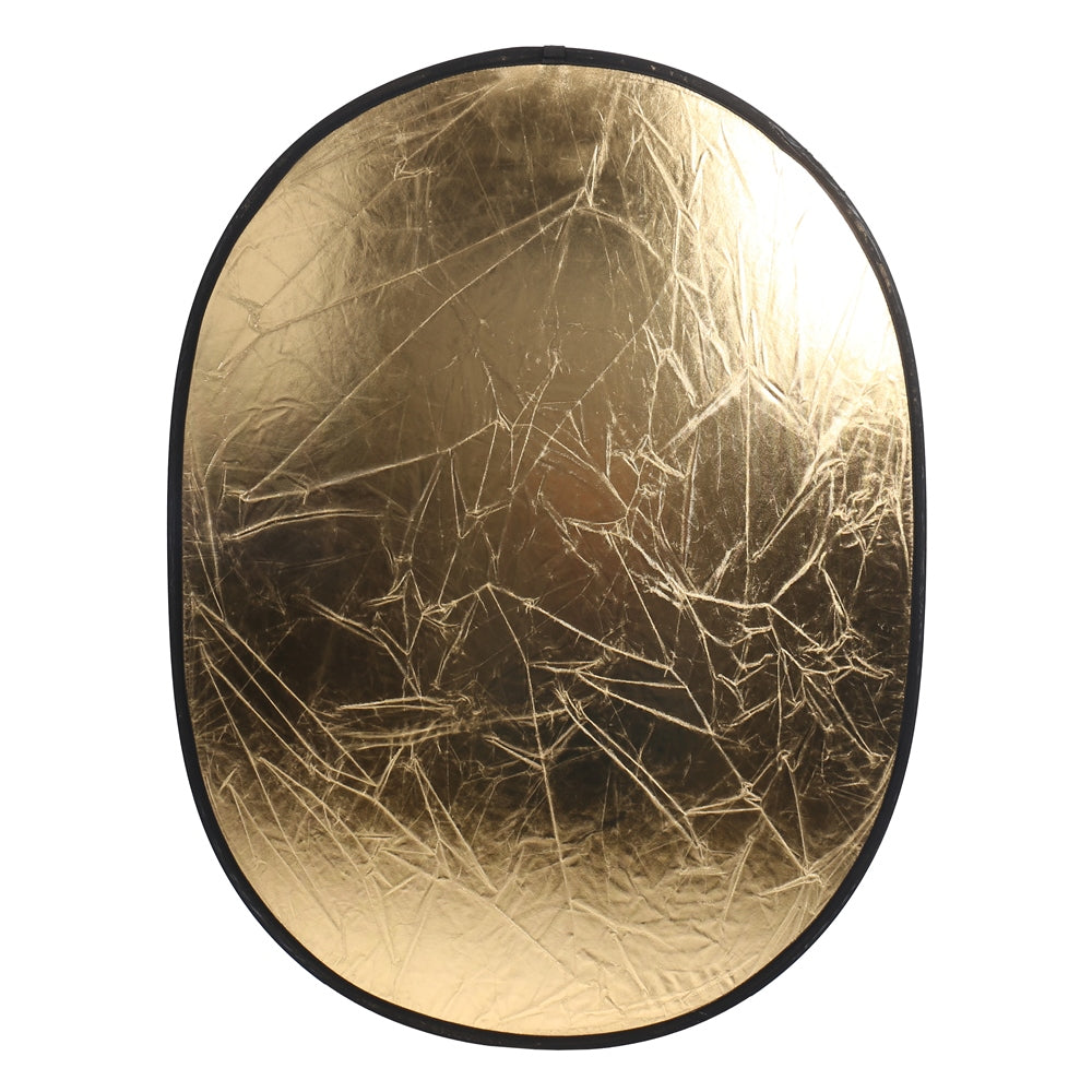Linkstar reflectiescherm 2 in 1 r-90120gs goud zilver 90x120 cm