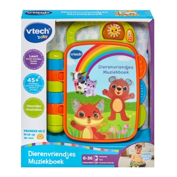 Vtech dierenvriendjes muziekboekje
