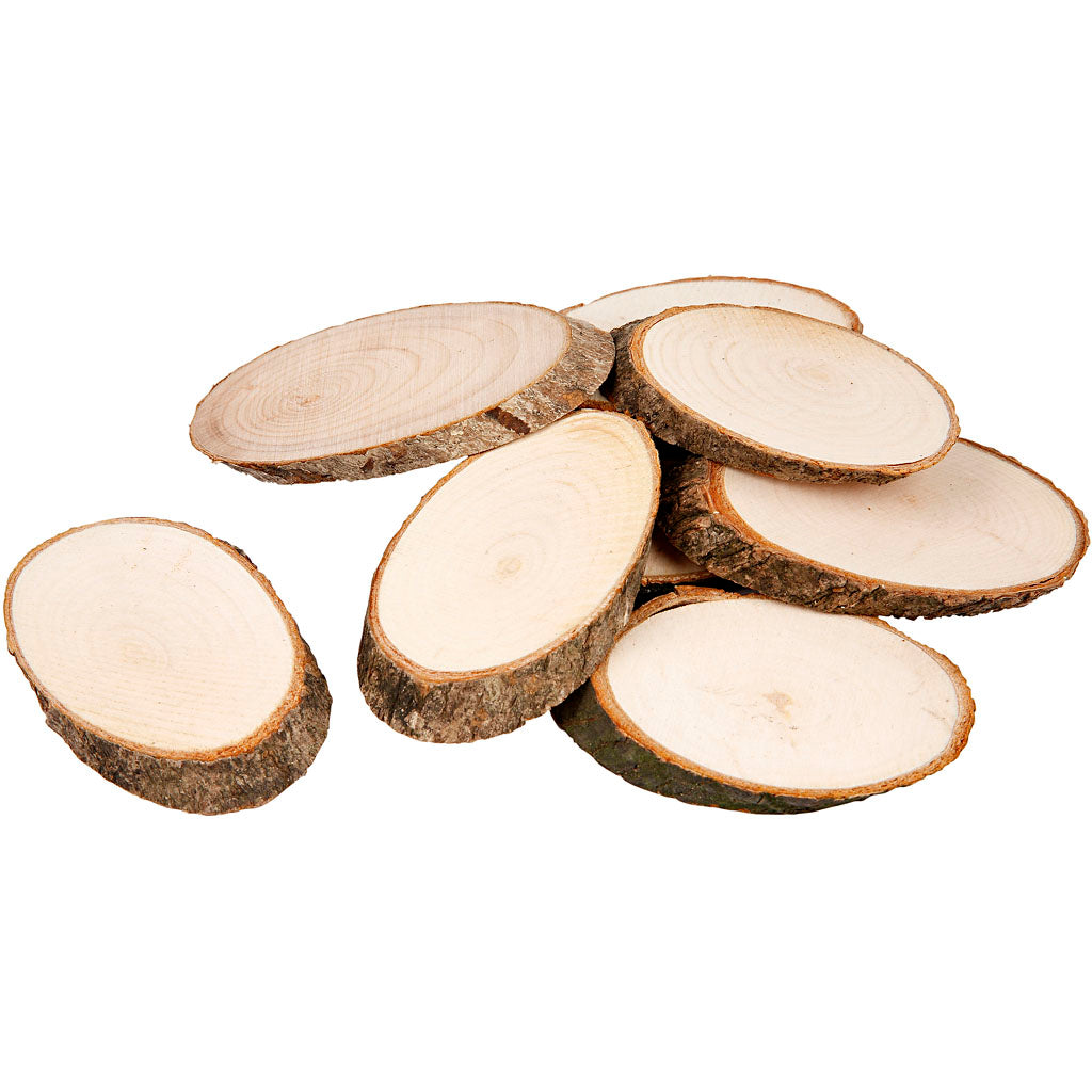 Https: www.cchobby.nl houten-schijf-met-bast-afm-7-5-x-4-5-cm-dikte-8-mm-20-stuk-1-doos