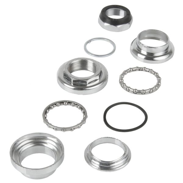 Cartouche de casque en acier chromé 1 pouce (22,4 30,2 26,4 mm)