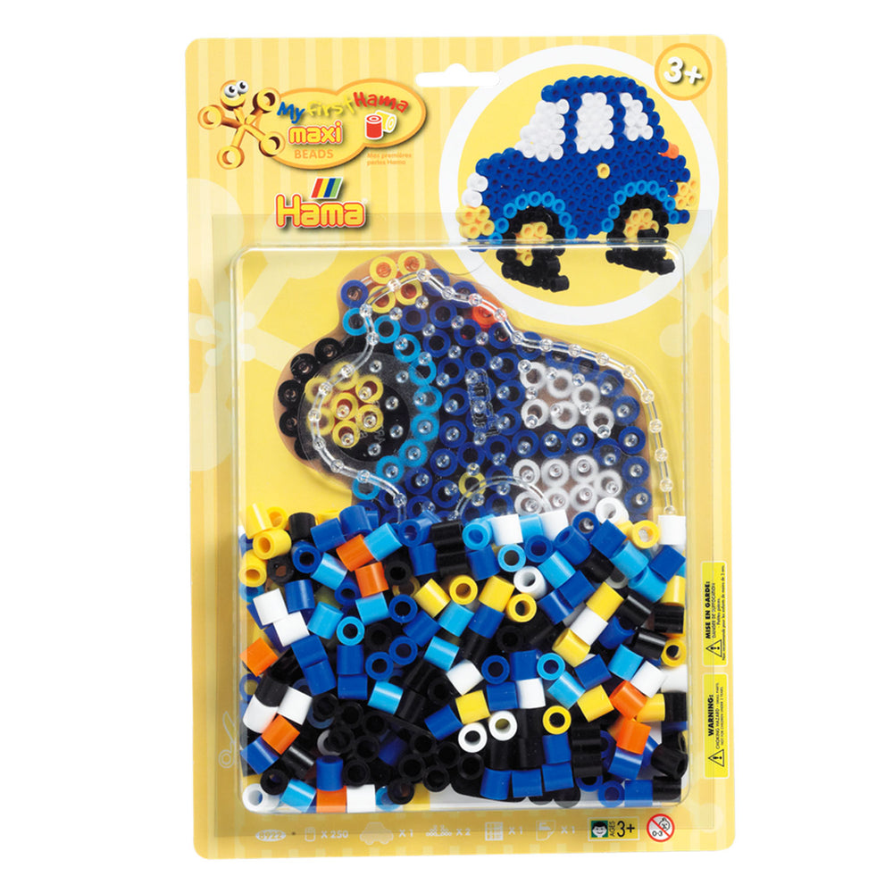 Hama maxi strijkkralenset auto, 250st.