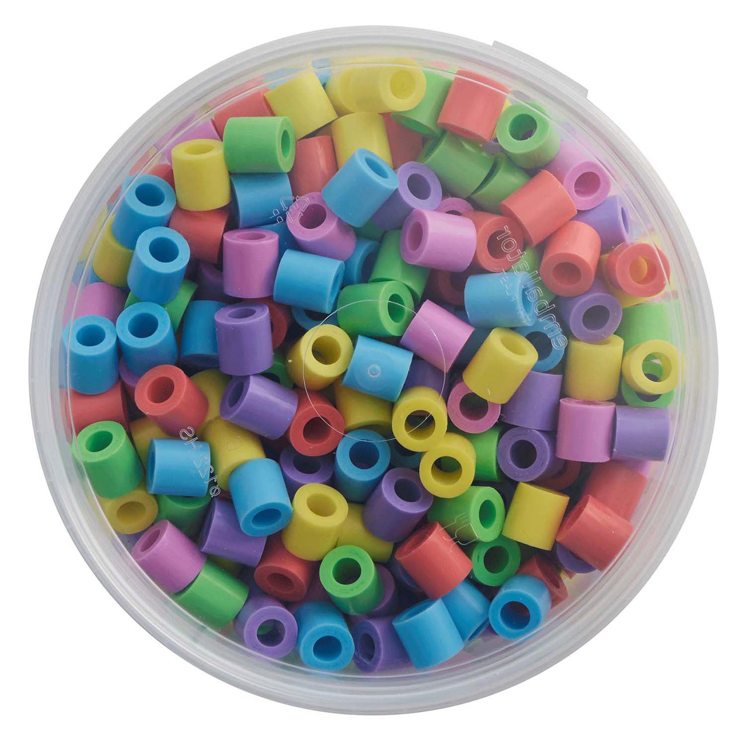 Hama strijkkralen maxi in bak - pastelmix (050), 600st.