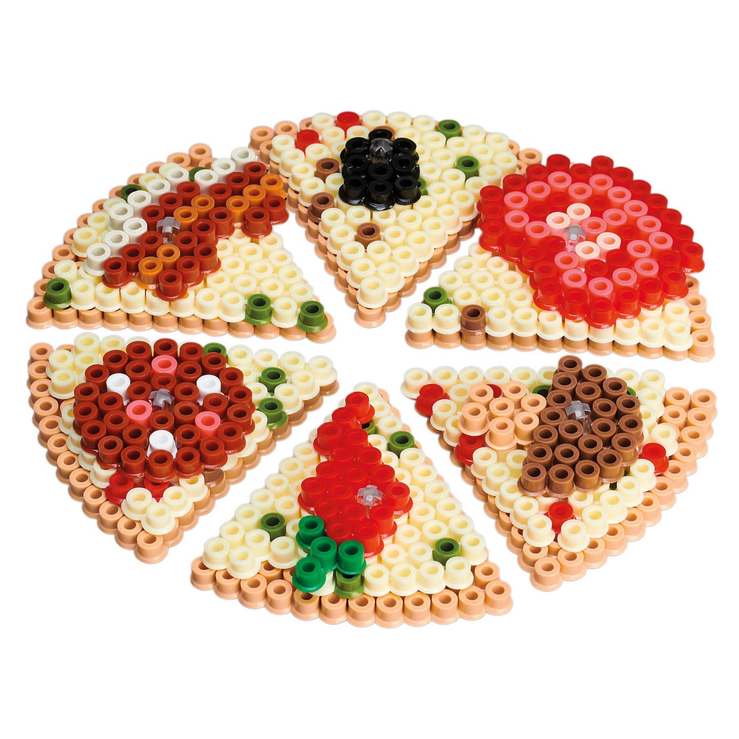 Hama midi strijkkralenset - snacks, 4000st.