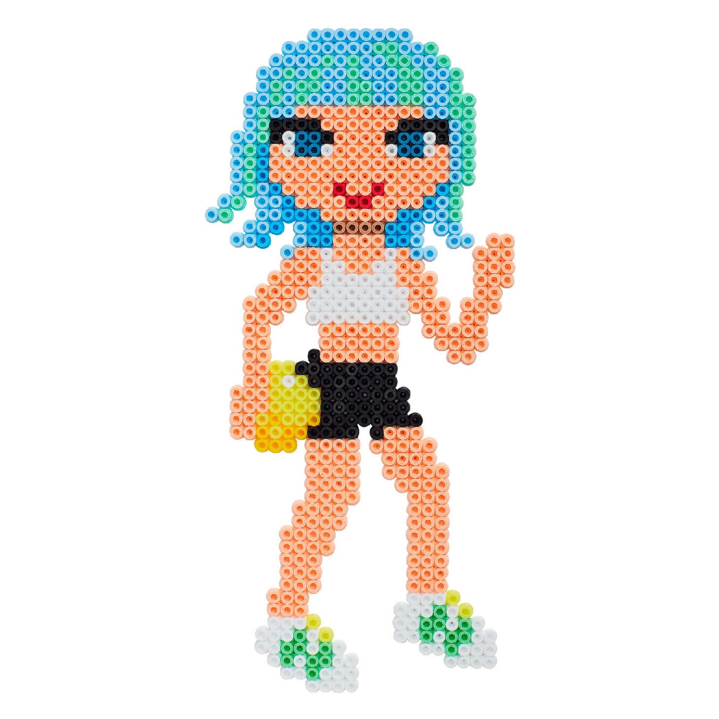 Hama midi strijkkralenset gift box - fashion girls, 4000st.