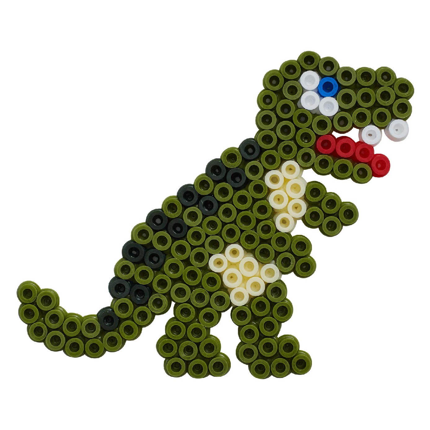 Merkloos sans marque hama strijkkralen dino – 1100 stuks