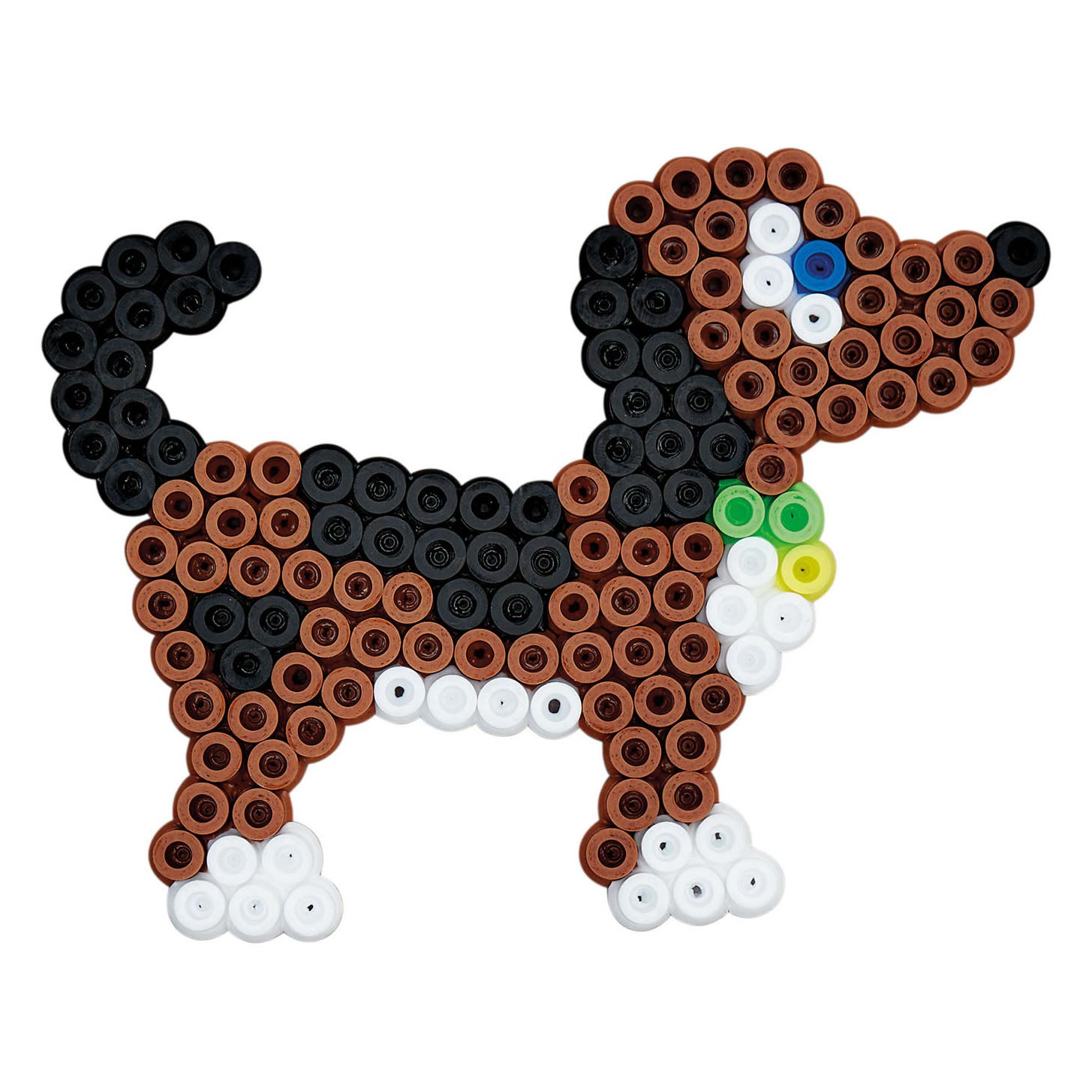 Hama strijkkralenset groepspakket blauw, 3000st.