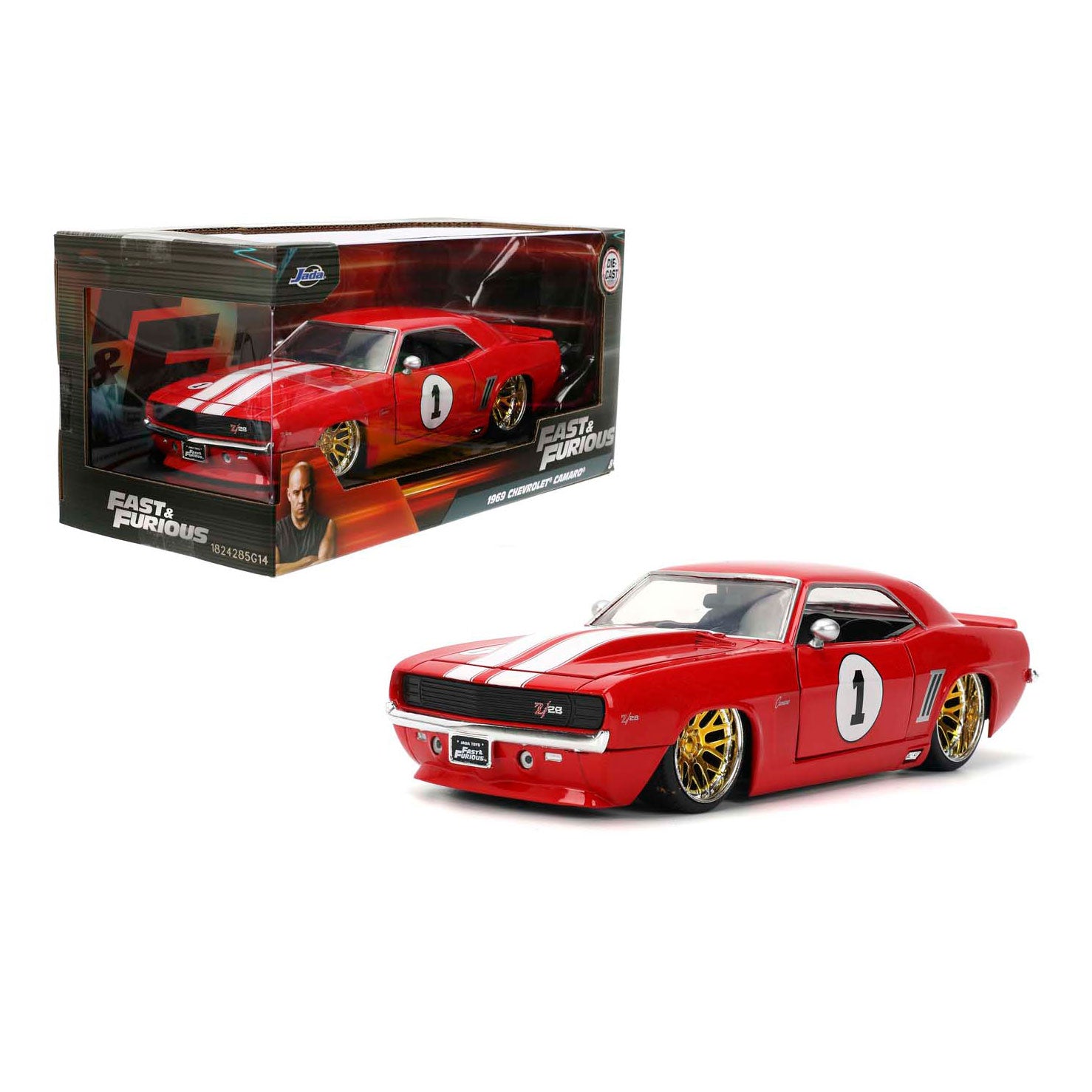 Jada toys jada fast furious 1969 chevrolet camaro 1:24