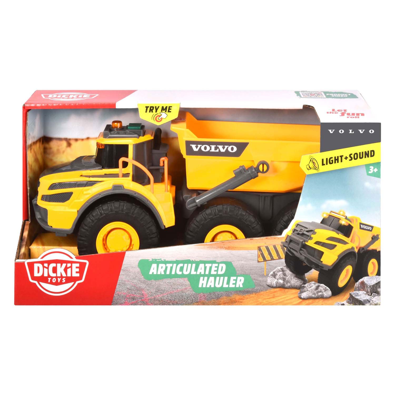 Dickie volvo kiepwagen