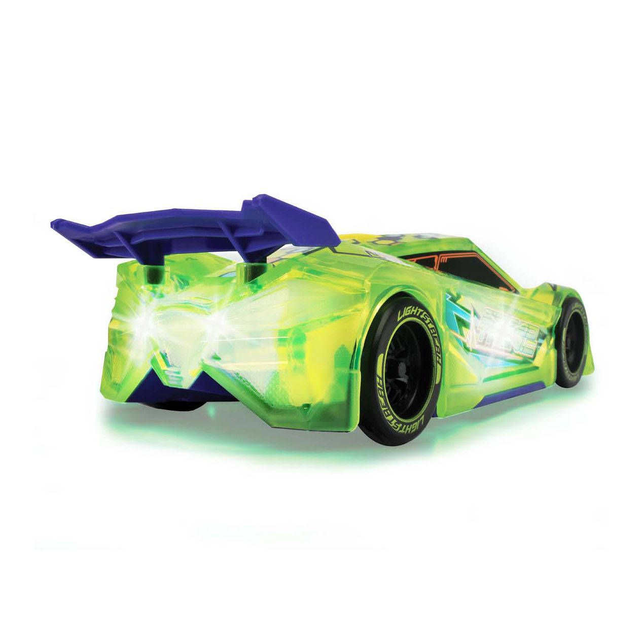 Dickie speed tronic groene raceauto