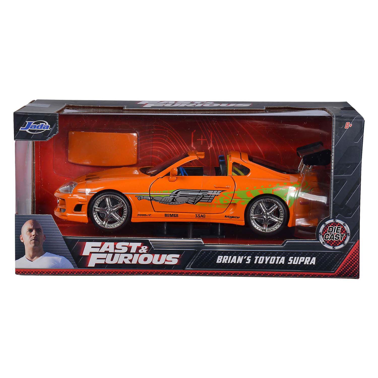 Jada fast furious 1995 toyota supra 1:24