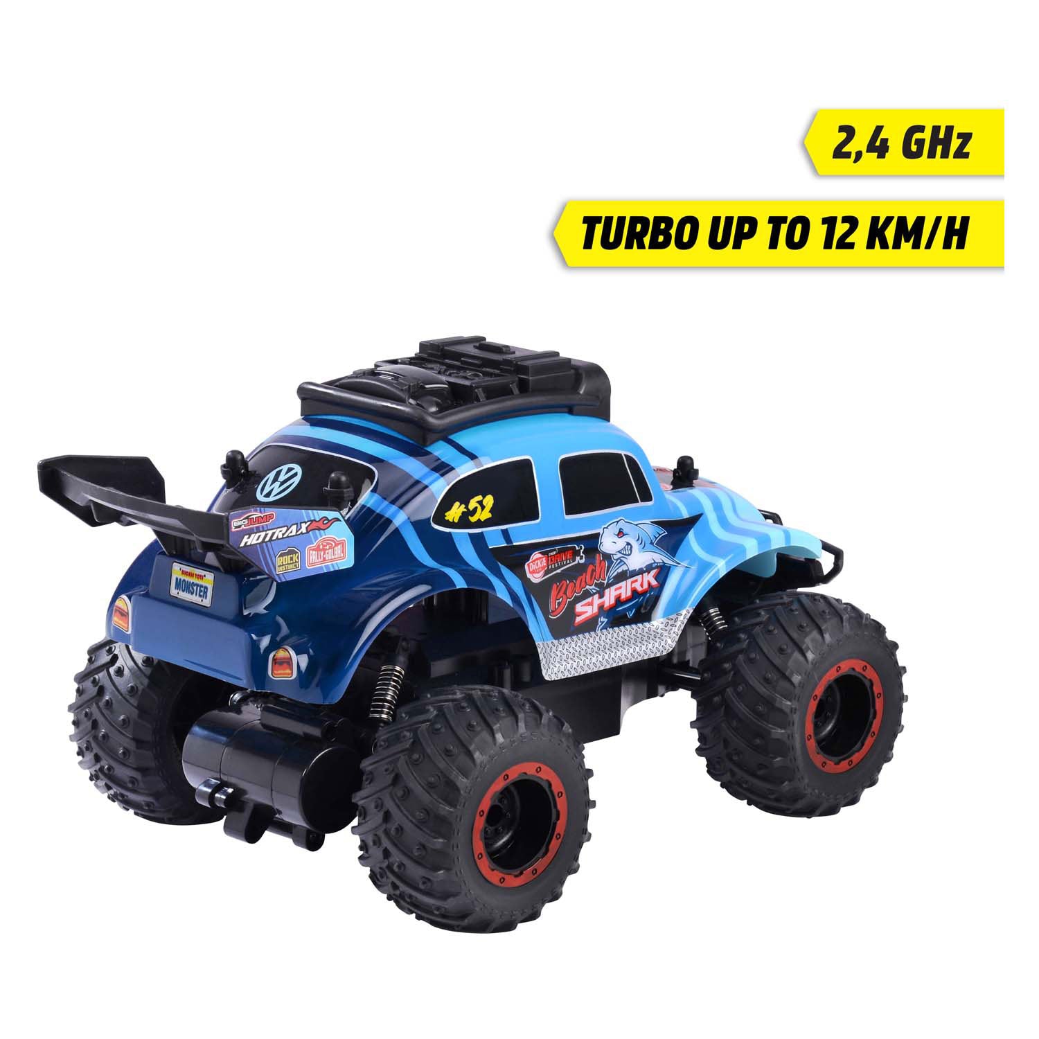 Dickie rc volkswagen beetle monster bug, rtr