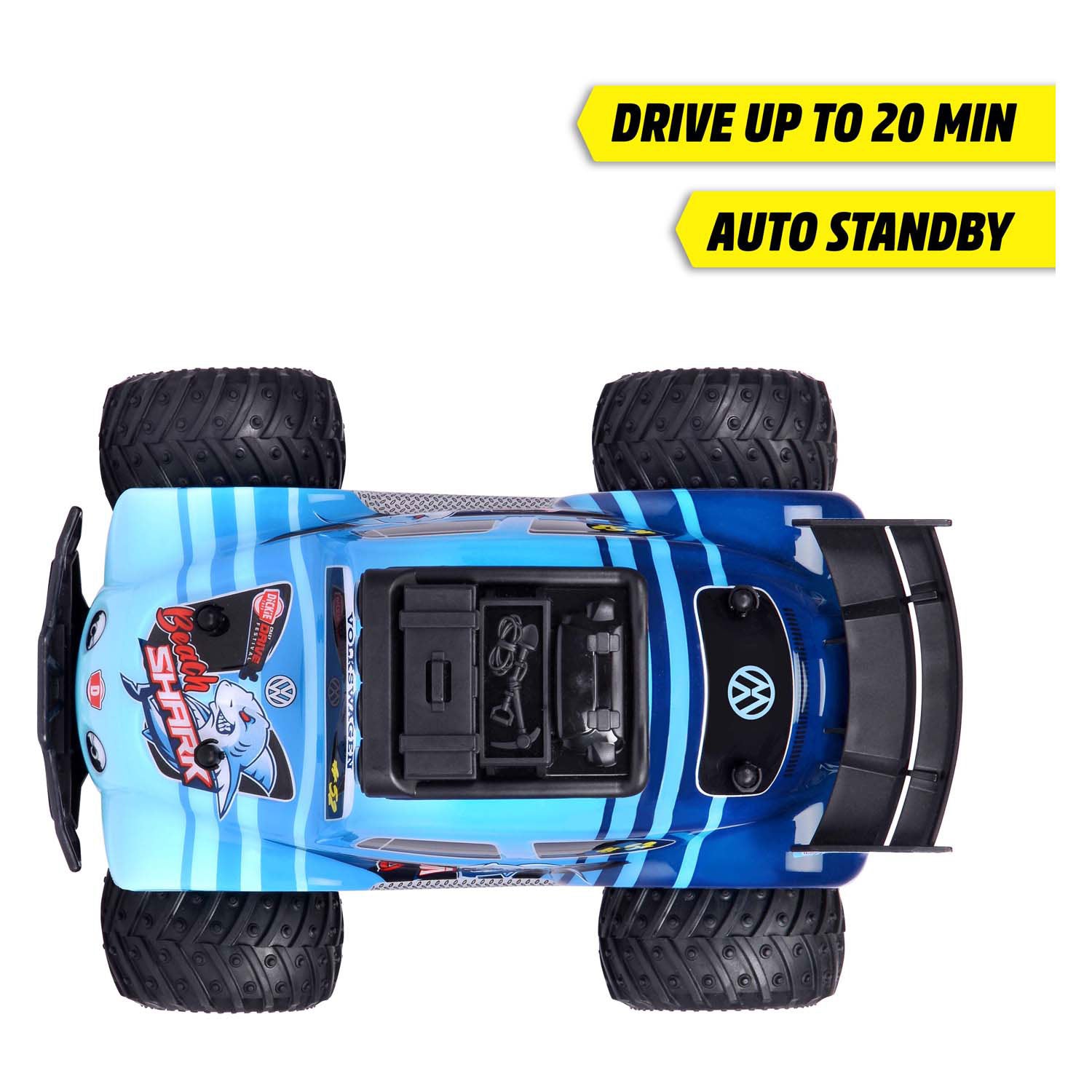 Dickie rc volkswagen beetle monster bug, rtr