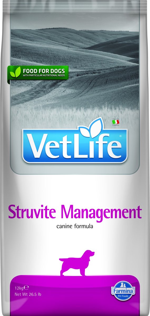 Vet life farmina dog struvite management 12 kg