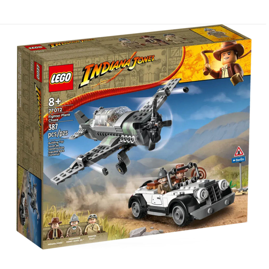 LEGO Indiana Jones 77012 Gevechtsvliegtuig Achtervolging