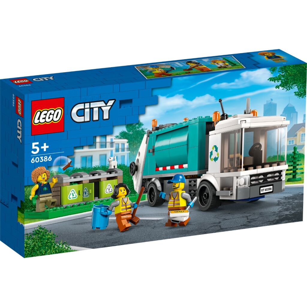LEGO City 60386 Recyclewagen